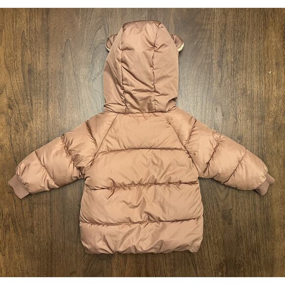 NWOT Brown Bear Puffer Coat - Picture 2 of 10